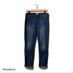 J.Crew Stretch Straight Blue Jean.